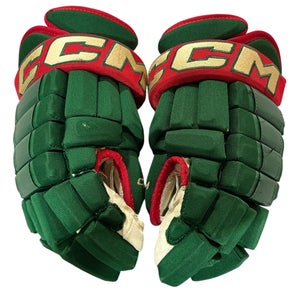 CCM HG97 Pro Stock 14" Hockey Gloves Wild Green 2016