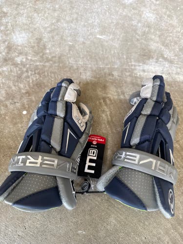 Maverik M6 Georgetown Lacrosse Gloves Brand New