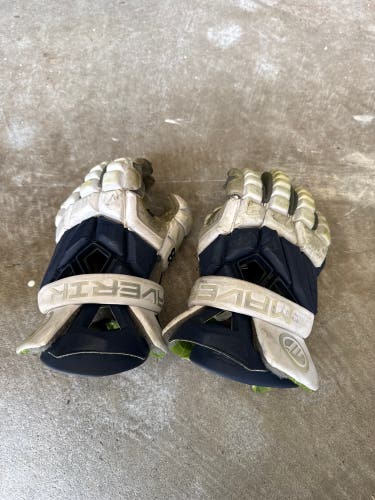 Maverik Max Georgetown Lacrosse Gloves (Used)