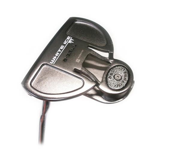 LH Odyssey White Ice 2-Ball 35" Mallet Putter w/ Weight Kit