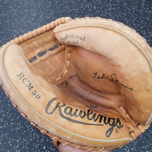 Used Rawlings RCM 50 BB/SB Catchers RH Throw Brown 32" 11849-S000041191