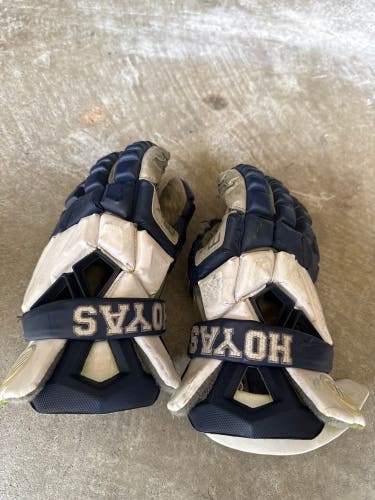 Maverik Max Georgetown Lacrosse Gloves (Used)