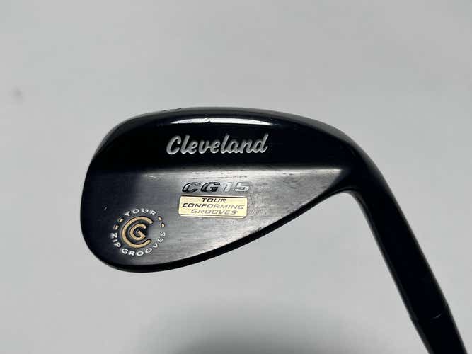 Cleveland CG15 Black Pearl Wedge 52* 10 Bounce Traction Wedge Steel Mens RH