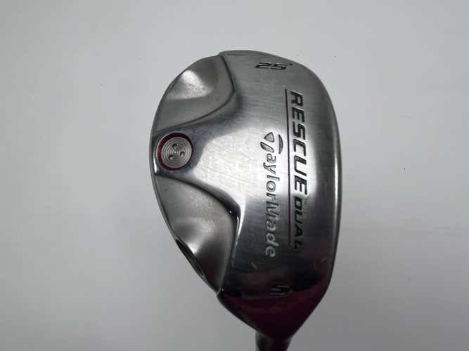 TaylorMade Rescue Dual 5 Hybrid 25* 65g Regular Graphite Mens RH Midsize Grip
