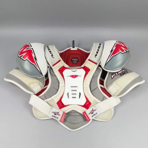 Mission Fuel 90 Senior Large Vintage Hockey Shoulder Pads