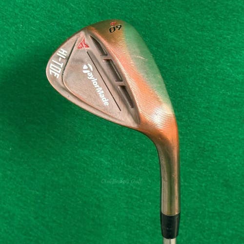 TaylorMade Hi-Toe Raw 60-10 60 Lob Wedge ACCRA iSeries 115i Steel Wedge Flex