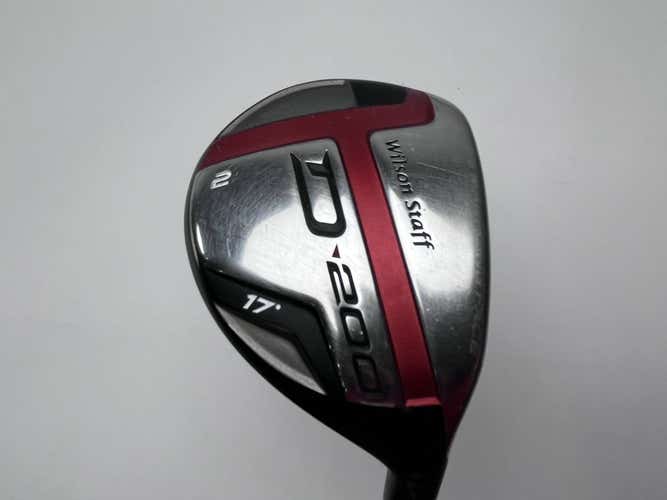 Wilson D200 2 Hybrid 17* Aldila Tour ATX 2.5 Extra Stiff Graphite Mens RH