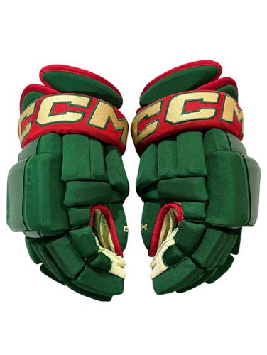 CCM HG97 Pro Stock 14" Hockey Gloves Wild Green 2019