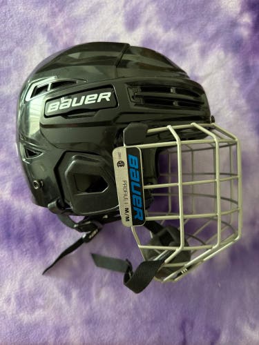 Black Medium Bauer IMS 5.0 Helmet (Used)