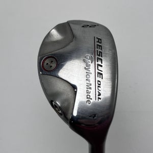 TaylorMade Rescue Dual 4 Hybrid 22* 65g Regular Graphite Mens RH