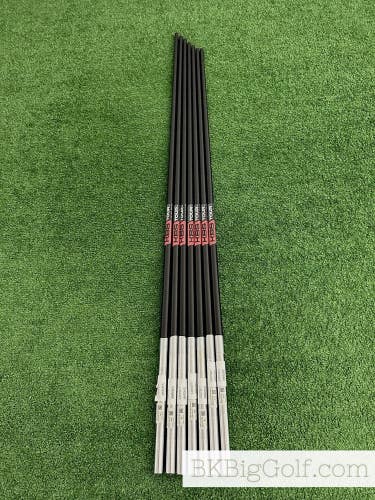 NEW KBS Tour Custom Series Black Matte 120 Stiff Flex 7pc Steel Iron Shafts