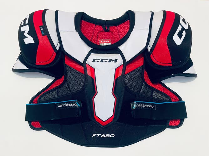CCM JetSpeed FT680 Shoulder Pads - Senior Large (Used, “like-new")