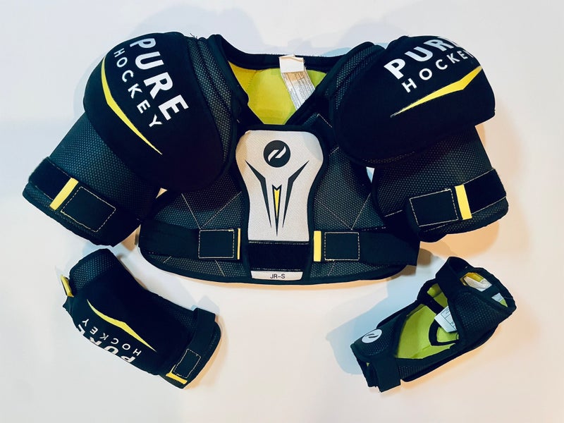 Pure Hockey Starter Bundle, Size Junior S - shoulder pads & elbow pads (Used)