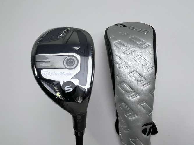TaylorMade Qi35 Rescue 3 Hybrid 19* Kai'li Blue 85g Stiff RH HC NEW