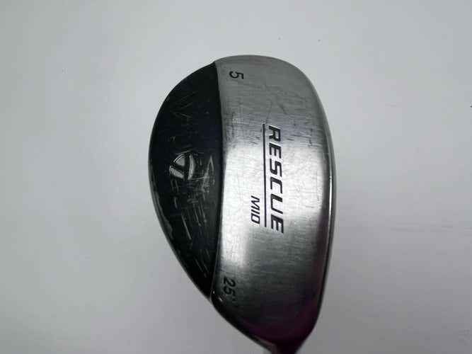 TaylorMade Rescue Mid 5 Hybrid 25* Regular Graphite Mens RH