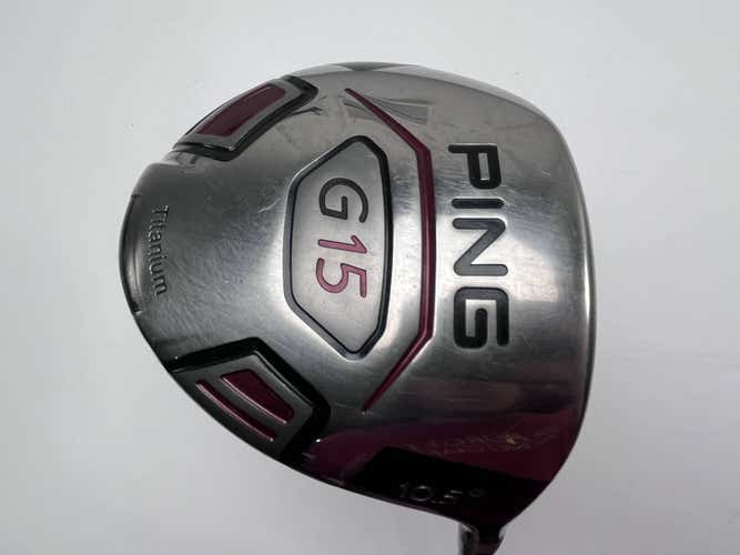 Ping G15 Driver 10.5* TFC149D Stiff Graphite Mens RH Midsize Grip