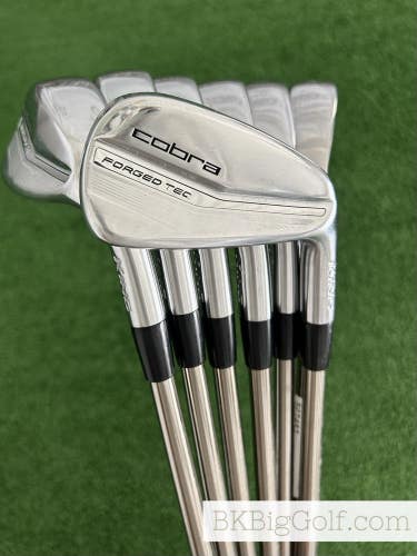 Cobra King Forged Tec 23 Iron Set 5-G / Recoil F3 Regular Graphite