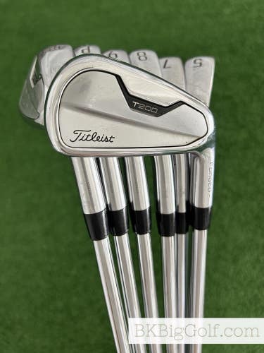 Titleist T200 21 Forged Iron Set 5-48 / True Temper AMT Red Stiff