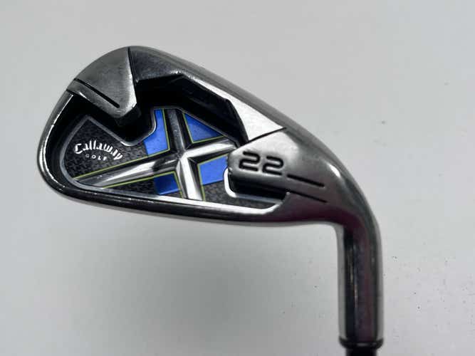 Callaway X-22 Single 7 Iron 75g Regular Graphite Mens RH