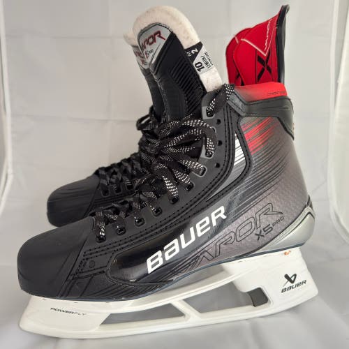 Black 2023 Bauer Vapor X5 Pro Hockey Skates Regular Width 10 (Used)