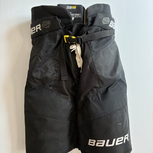 Used Intermediate Large Bauer Supreme 3S Pro Hockey Pants - Black