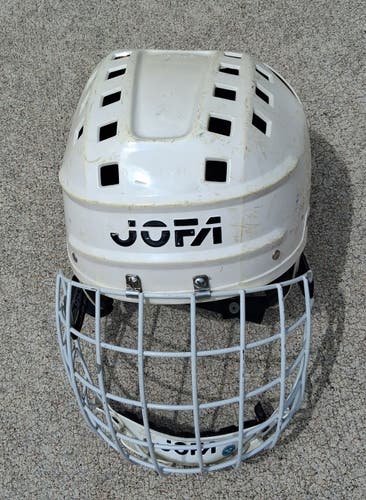 Jofa 28151 SR white hockey Helmet (Used)