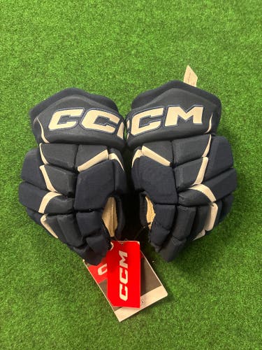 Blue Junior CCM JetSpeed FT680 Gloves 12" (New)