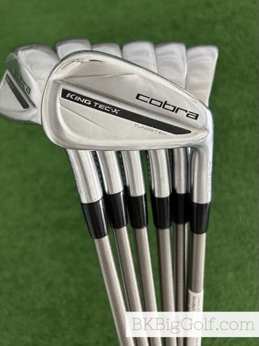 Cobra King Tec X 25 Forged Iron Set 5-G / SteelFiber i70 Regular Graphite