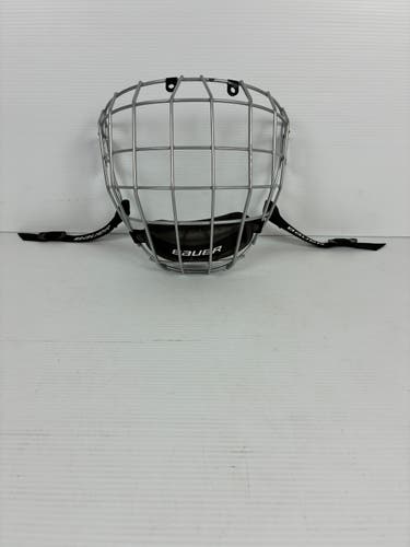 Used Medium Bauer Profile II Full Cage - Grey