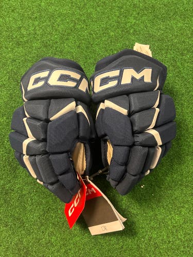 Blue Junior CCM JetSpeed FT680 Gloves 12" (New)