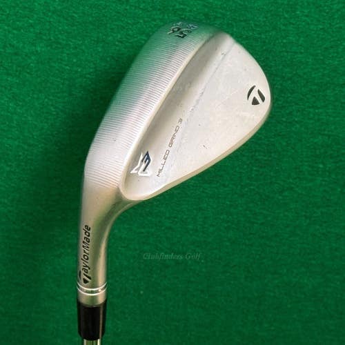 LH TaylorMade Milled Grind 3 MG3 Chrome 56-SB12 56 Sand Wedge DG S200 TI Stiff