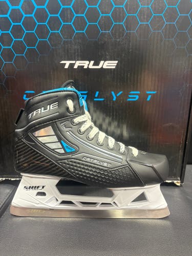 2024 True Catalyst 5x4 Hockey Goalie Skates Wide Width 6 (New)