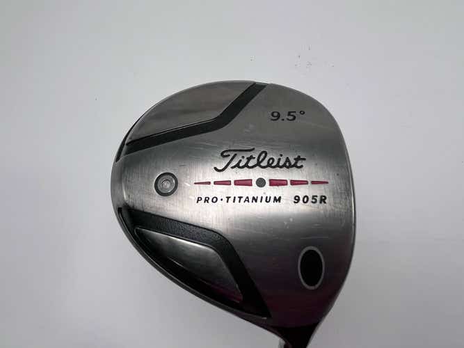 Titleist 905 R Driver 9.5* Graphite Design Tour AD YS-6+ Stiff Graphite Mens RH