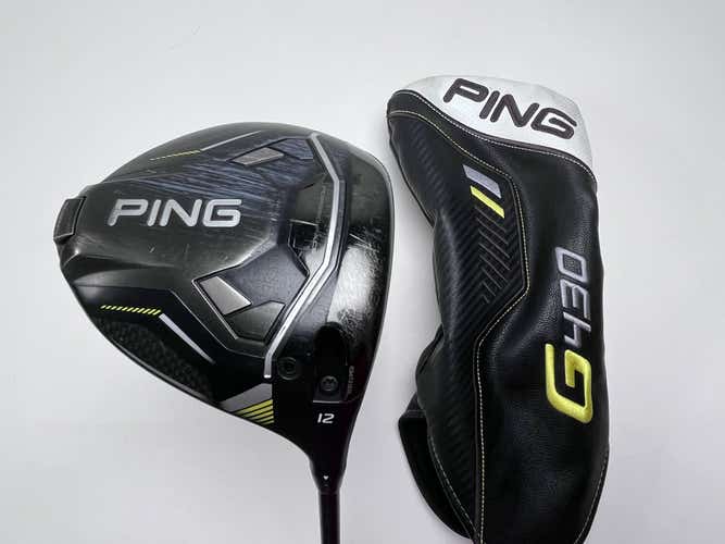Ping G430 MAX 10K Driver 12* Alta CB Soft Regular 55g Senior Graphite Mens RH HC
