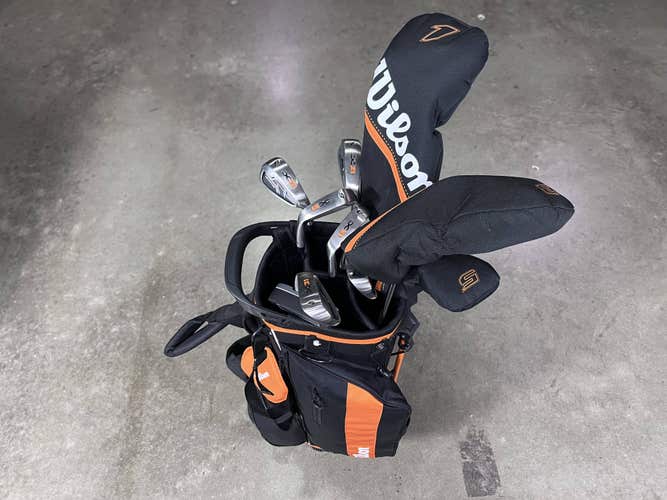 Wilson X31 Advantage Club Set Driver 3W 5H 6-PW+SW Putter Graphite Steel RH Bag