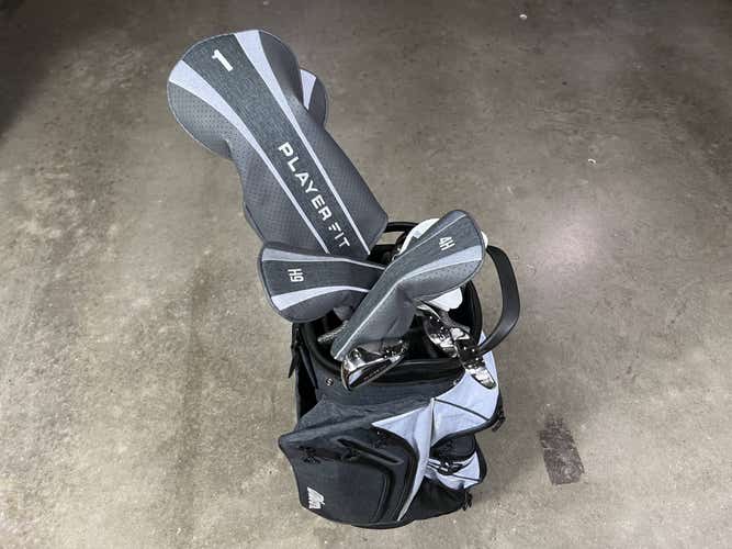 Wilson Player Fit Ladies Club Set Driver 3W 4H-5H-6-PW+SW Putter Bag Womens RH