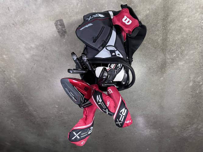 Wilson RFX Reflex Club Set Driver 3W 4H-5H-6-PW+SW Putter Regular Mens RH BAG