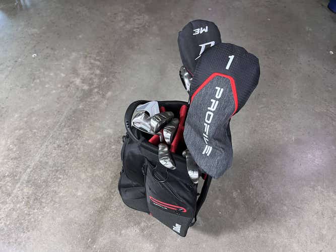 Wilson Profile SGi Club Set Driver 3W 5H-6-PW+SW Putter Regular Mens RH Bag