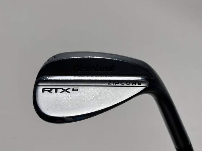 Cleveland RTX 6 Zipcore Mid Black 54-10 54 Sand Wedge DG Spinner
