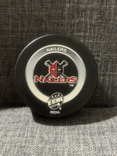 Wheeling Nailers ECHL Official Hockey Game Puck