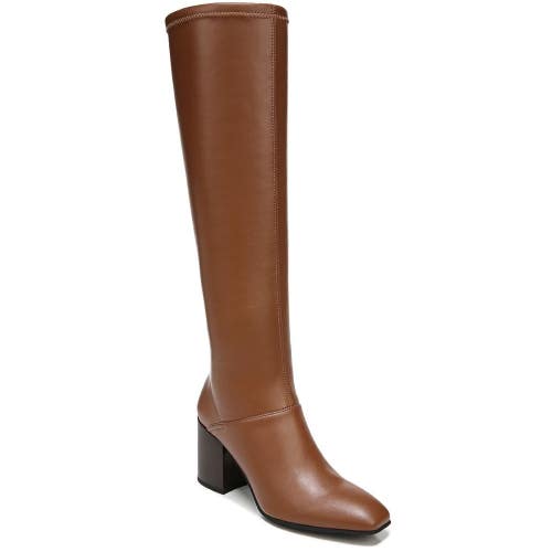 Franco Sarto Tribute Women's US 7M Saddle Faux Leather Knee High Boots LION1048