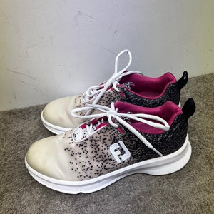 FootJoy FJ Leisure Spikeless Women’s 7.5 Golf Shoes Black to Cream Gradient