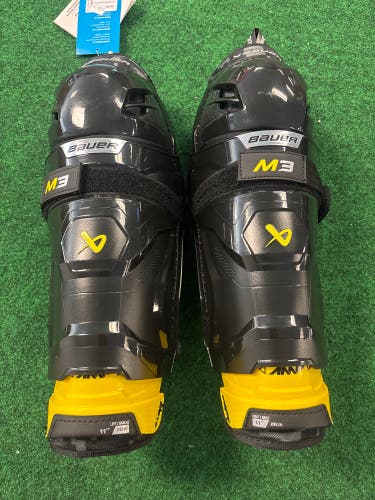 Junior Bauer Supreme M3 Shin Pads 11" (New)