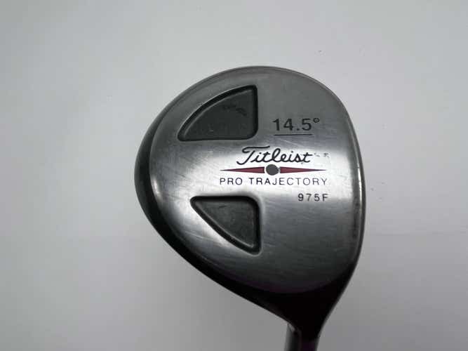 Titleist 975 F 3 Fairway Wood 14.5* True Temper EI-70 Stiff Graphite Mens RH