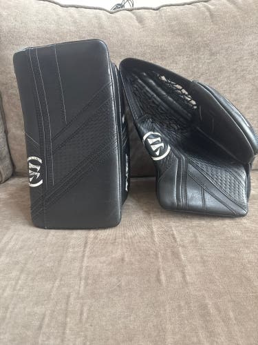 Warrior Ritual G6 E+ Regular Glove and Blocker Set
