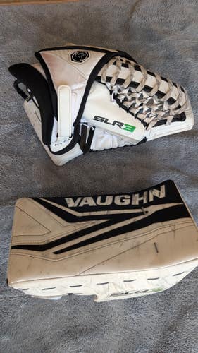 Junior Vaughn SLR3 Regular Glove and Blocker (Used)
