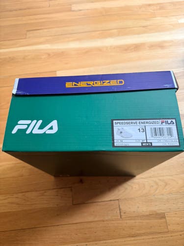 White Men's Size 13.0 (W 14.0) Adult Fila Shoes (New)