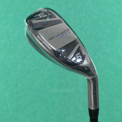 NEW Tour Edge Hot Launch Max D Ironwood Single 6 Iron Aldila Graphite Regular