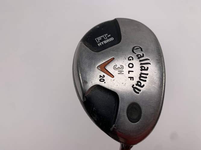 Callaway Fusion FT 3 Hybrid 20* Aldila NVS Orange 85g Stiff RH