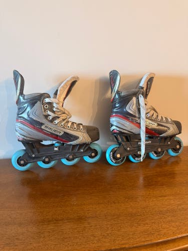 Bauer Vapor Apx Inline Skates Extra Wide Width Size 7 (Used)